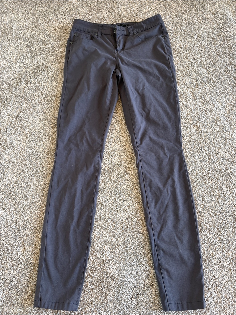 Prana Women's Skinny Pants in Charcoal